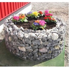 Габион ландшафтный клумба болтовой оцинкованный (Ц) 0,8х0,8х1х06х0,6х0,8х4х50х100 мм ТУ 25.93.13-004-52757089