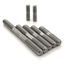 Шпилька стальная для ввертывания в мягкий металл с клеевым стопором оцинкованная исп.1 38ХА М18х1,5х160 мм ОСТ 1 31813-80